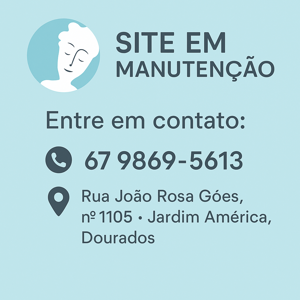 Site em Manutenção - Clique para falar no WhatsApp